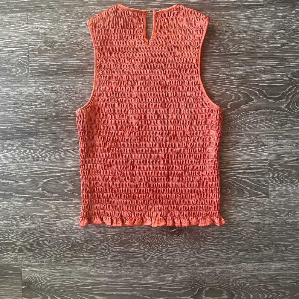 Vici Collection Rust Crunched Tank (M) - image 5